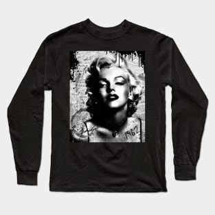 Marilyn Collage Long Sleeve T-Shirt